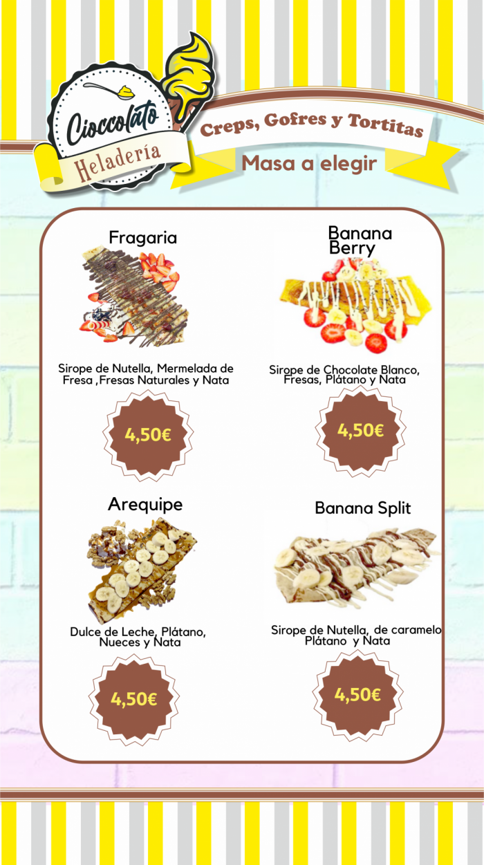 HELADERIA MARACENA, HELADOS MARACENA, COPAS HELADOS,MEJOR SORVETE MARACENA,HELADO CERCA, HELADO CREMOSO, HELADO CREPES, GOFRES TORTITAS